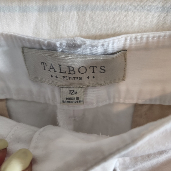 Talbots Petites White Shorts - Picture 6 of 8